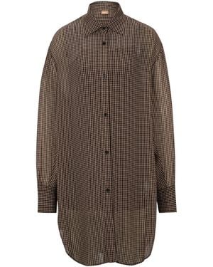 BOSS Loosefit Shirt - Brown