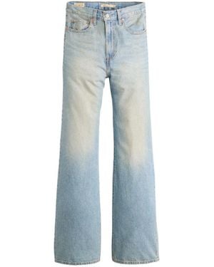 Levi's Ribcage Wide Leg Jeans - Blue