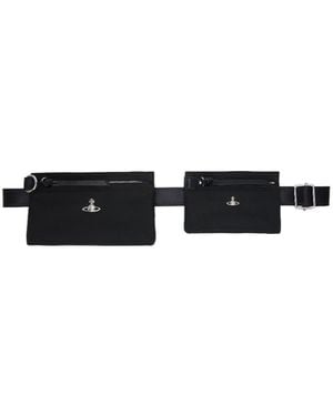 Vivienne Westwood Double Pouch Belt - White