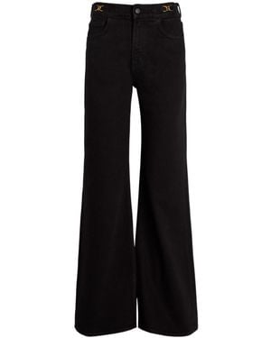 Citizens of Humanity Kimberly Horsebit-Embellished Flared-Leg Jeans - Black