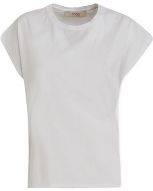 Jucca Tie-Waist T-Shirt - White