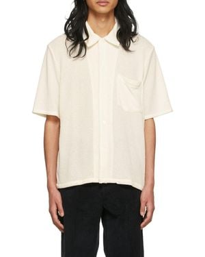 Our Legacy Short Sleeved Buttoned Shirt - White