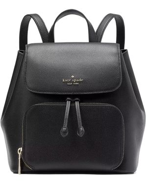 Kate Spade Kristi Medium Flap Backpack in Black | Lyst display picture 1