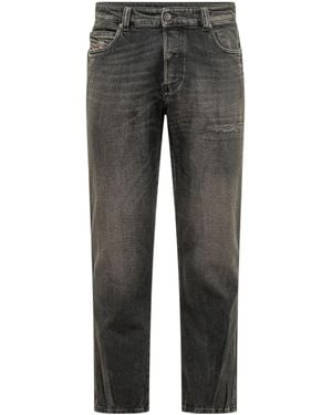 DIESEL Belt Loops Jeans - Grey