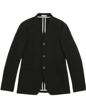 Armani Collezioni Logo Casual Jacket - Black