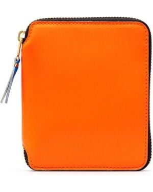 Comme des Garçons Comme Des Garçons Wallet Small Super Fluo Wallet - Orange