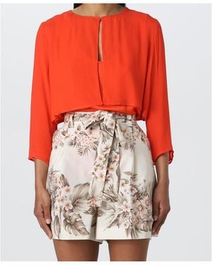 Twinset Short-Sleeved Casual Jacket - Red