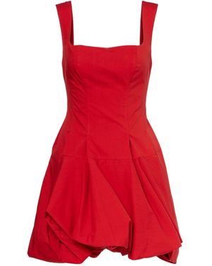 Jonathan Simkhai Off-The-Shoulder Dress - Red
