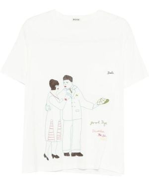 Bode Companion T-Shirt - White