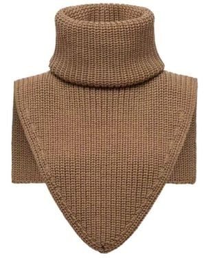 Moncler Wool Neck Warmer - Brown