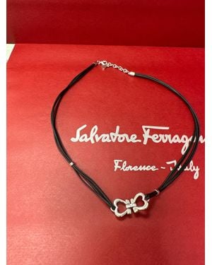 Ferragamo Logo Detail Bracelet - Red