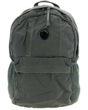 C.P. Company Nylon B Lens Detail Backpack - Green