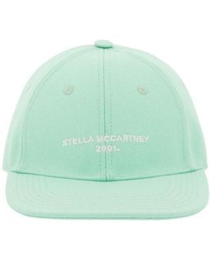 Stella McCartney Logo Embroidered Baseball Cap - Green
