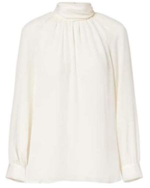 Nili Lotan Long Sleeve Shirt - White