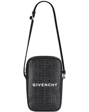 Givenchy 4G Motif Smartphone Pouch - Black