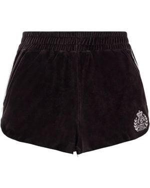 Sporty & Rich Casual Athletic Shorts - Black