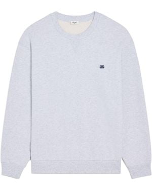Celine Loose Sweatshirt - White