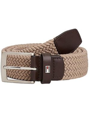 Tommy Hilfiger Square Buckle Belt - Brown