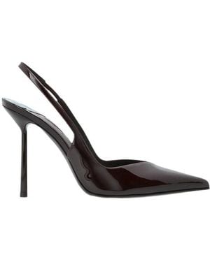 Le Silla Open-Toe High-Heeled Sandals - Metallic
