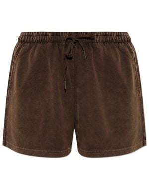 The Upside Soho Dolci Drawstring Shorts - Brown