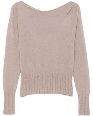 Tom Ford Boat-Neck Jumper - Natural