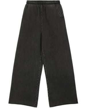 Entire studios Full Wide-Leg Joggers - Black