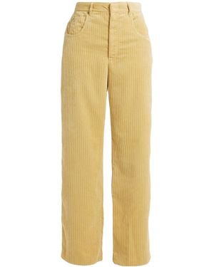Isabel Marant Solid Colour Casual Trousers - Yellow