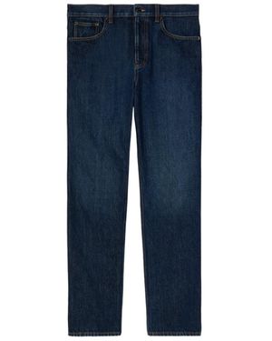 Gucci Slim Fit Denim Jeans - Blue