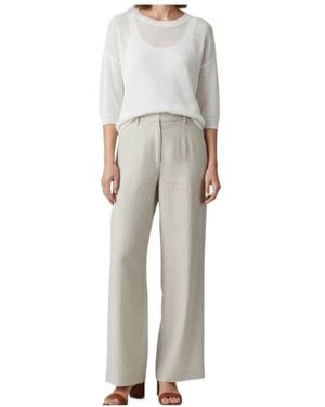 Weekend by Maxmara Cannone Linen Jumper - Grey