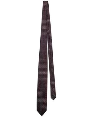 Tom Ford Pointed Tie - White