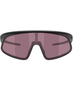 Oakley Rslv 141 Shield Sport Sunglasses - Purple