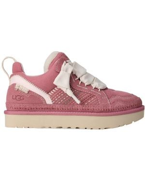 UGG Lowmel Meadow Lace-Up Sneakers - Pink