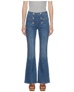 Marissa Chiara Flared Jeans - Blue