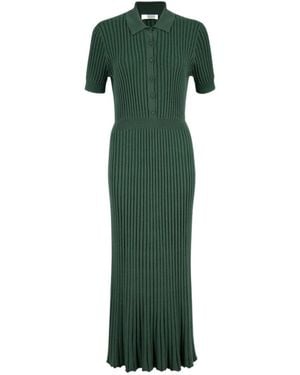 Gabriela Hearst Amor Knit Midi Dress - Green