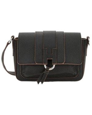 Hogan Trend Flap Bag - Black