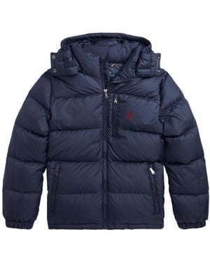 Ralph Lauren Long Sleeve Cotton Coat - Blue