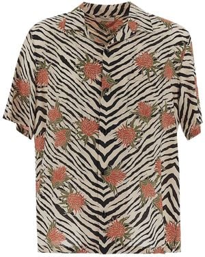 Celine Hawaiian Shirt - Gray