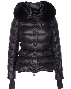 Moncler Armoniques Hooded Down Ski Jacket - Black
