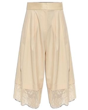 Zimmermann Lace Casual Trousers - Natural