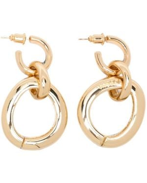 JOSEPH Link-Detail Earrings - Metallic