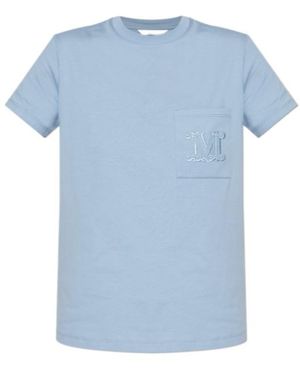 Max Mara Short-Sleeved T-Shirt - Blue