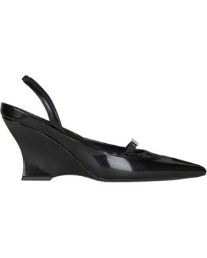 Givenchy Raven Wedge Pums - Black