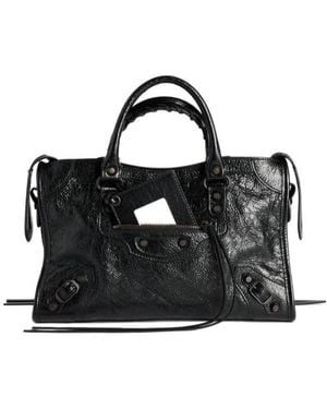 Balenciaga Le City Small Tote Bag - Black