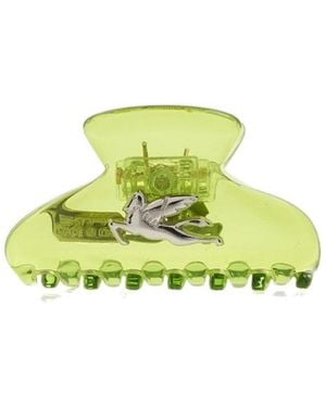 Etro Logo Hairpin - Yellow