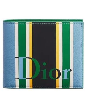 Dior Iviera Bifold Wallet - Green