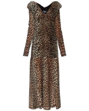 Designer Ganni Leopard Dresses for Women - Up to 64% off | Lyst