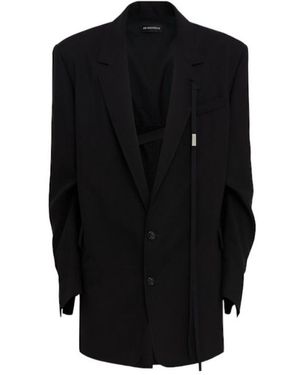 Ann Demeulemeester Tailored Jacket - Black