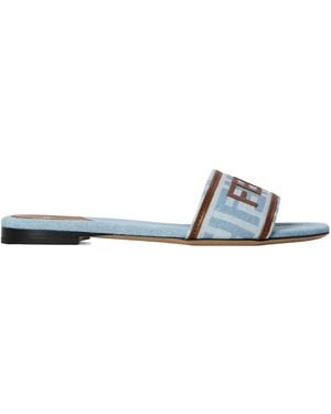 Fendi Casual Slippers - Blue