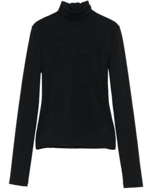Nanushka Turtleneck Top - Black
