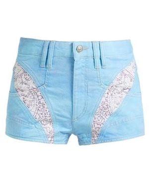 Isabel Marant Denim Shorts - Blue